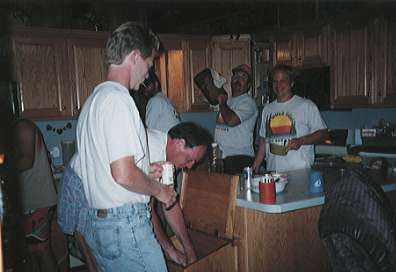 Men Doing Dishes